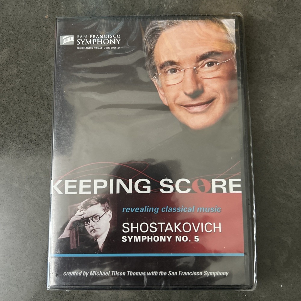 Keeping Score Shostakovich Symphony No 5 DVD San Francisco Symphony NEW SEALED